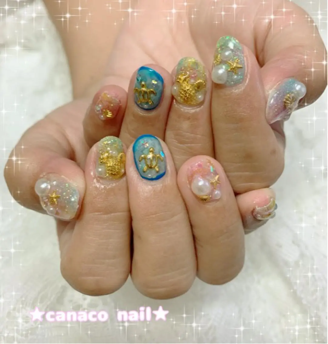 ネイル ハンドネイル ハンドケア ベテランネイル cnc  nailのネイルデザイン