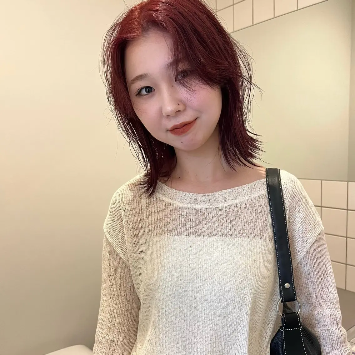 ブリーチなしダブルカラー+トリートメントの写真