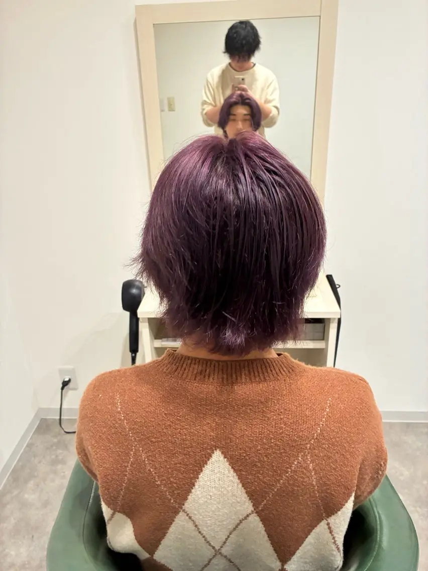 ショート 古宮 陸士のヘアスタイル