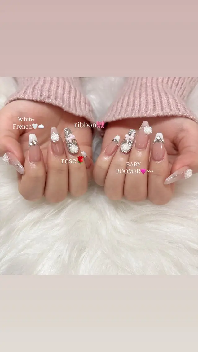 ネイル フレンチネイル ハンドネイル beautiful meみくのネイルデザイン
