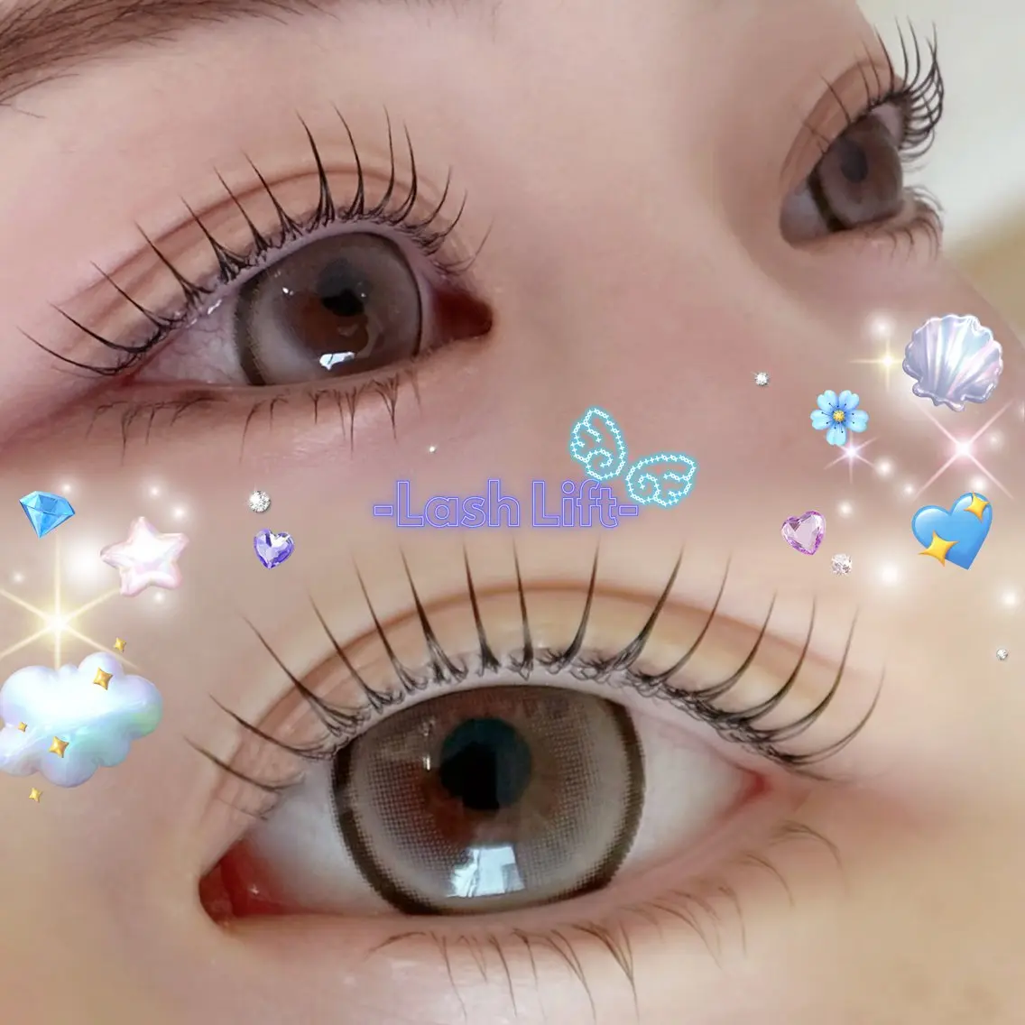 💙上下ラッシュリフト💙の写真