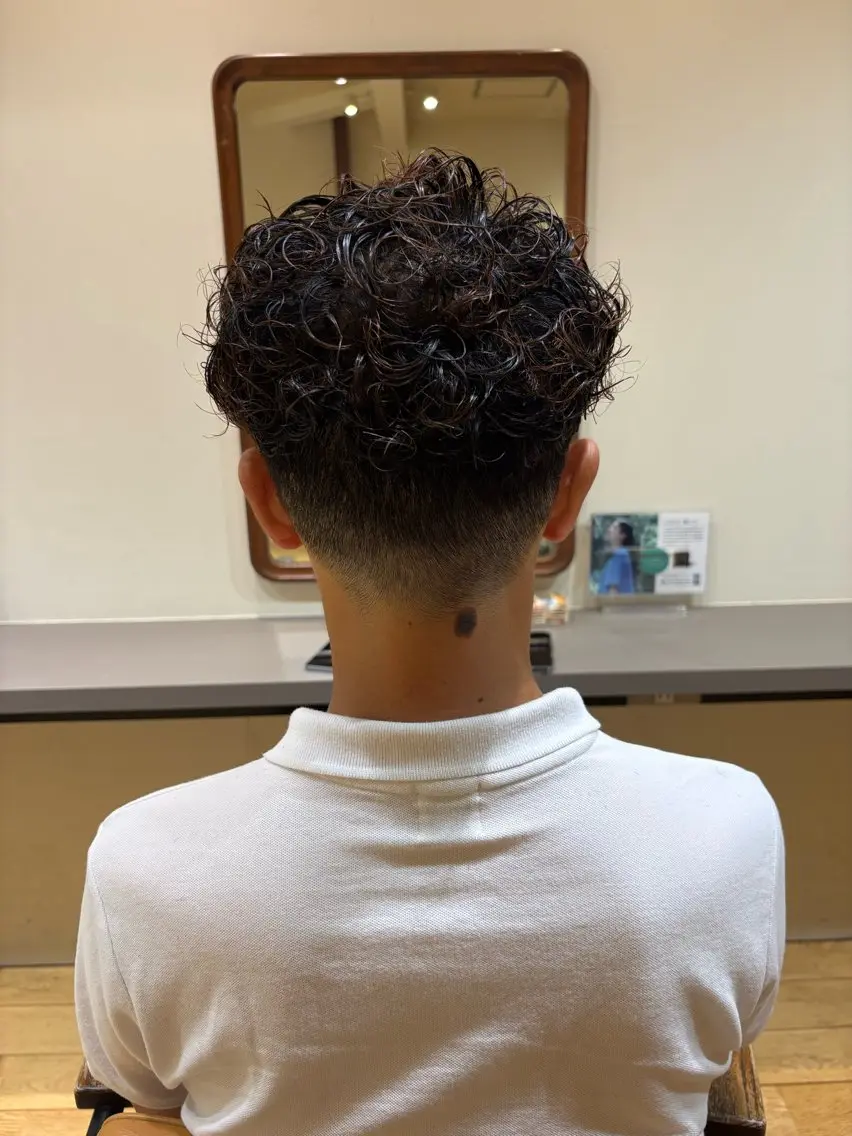 メンズ カット パーマ おおはた　りゅう/ メンズパーマのヘアスタイル