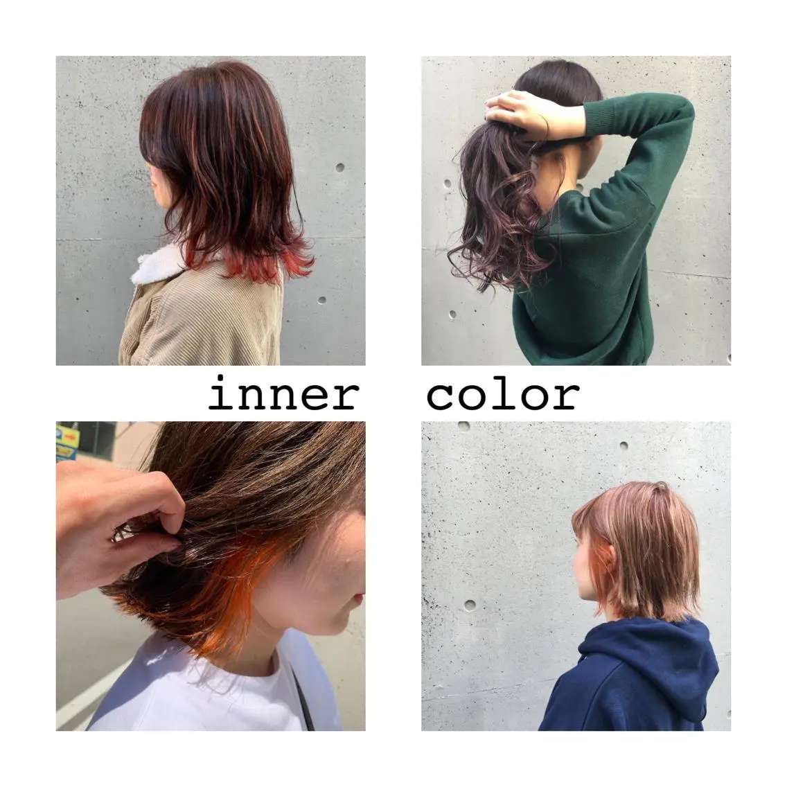 ショート カラー パーマ ヘアアレンジ メンズ キッズ マツエク・マツパ メンズインナーカラー インナーカラー 田中 裕士のヘアスタイル