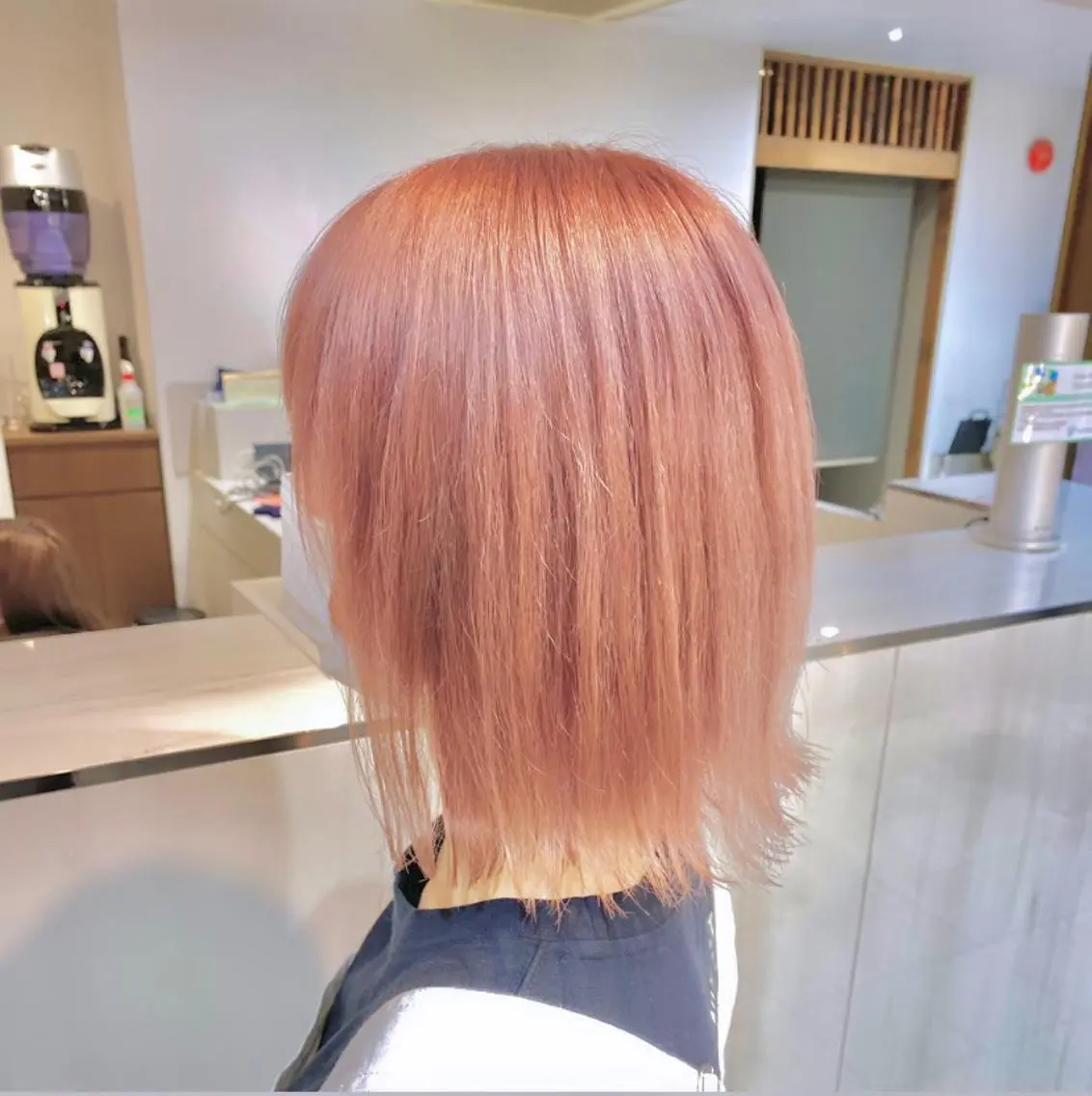 カラー カット ヘアカラー トリートメント 山田勇真 ボブ/縮毛矯正/金山のヘアスタイル