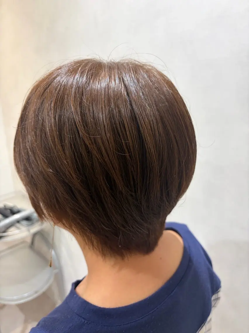ショート カラー ヘアカラー three_ ナオキのヘアスタイル