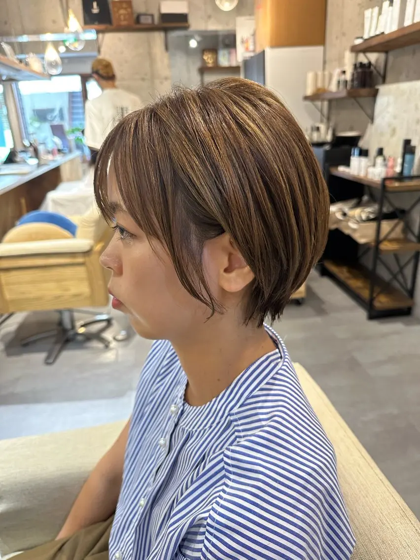 ショート SUItoFU kinaのヘアスタイル