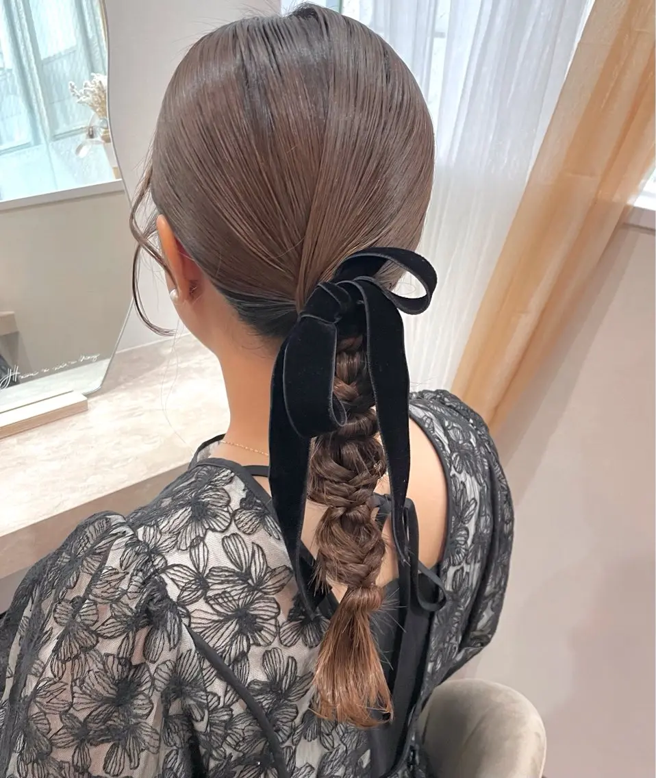 ロング エクステ&ヘアセット Milaのヘアスタイル