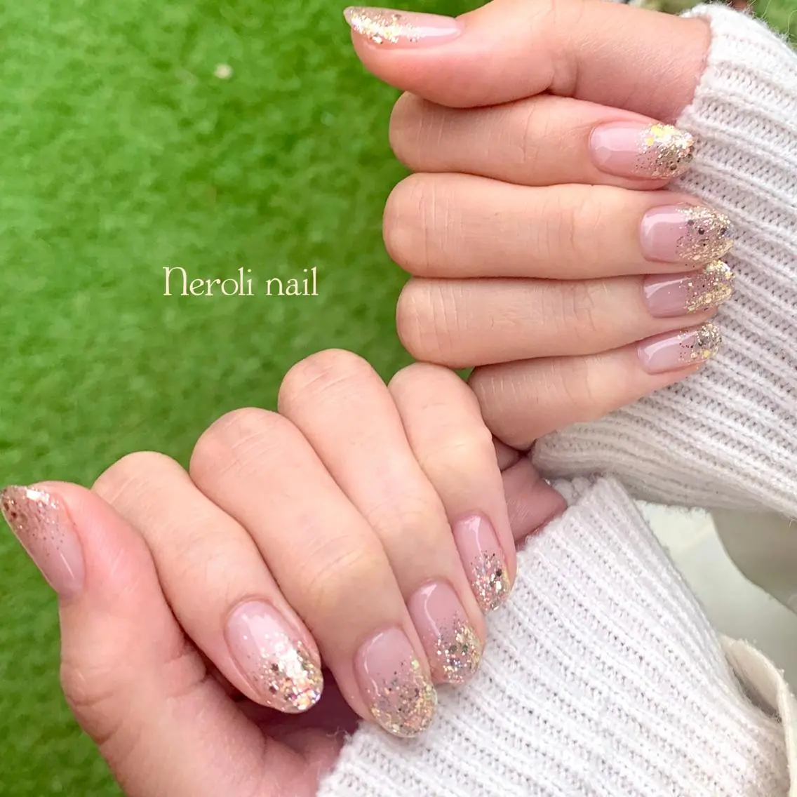 ミディアム ネイル Neroli nailのネイルデザイン