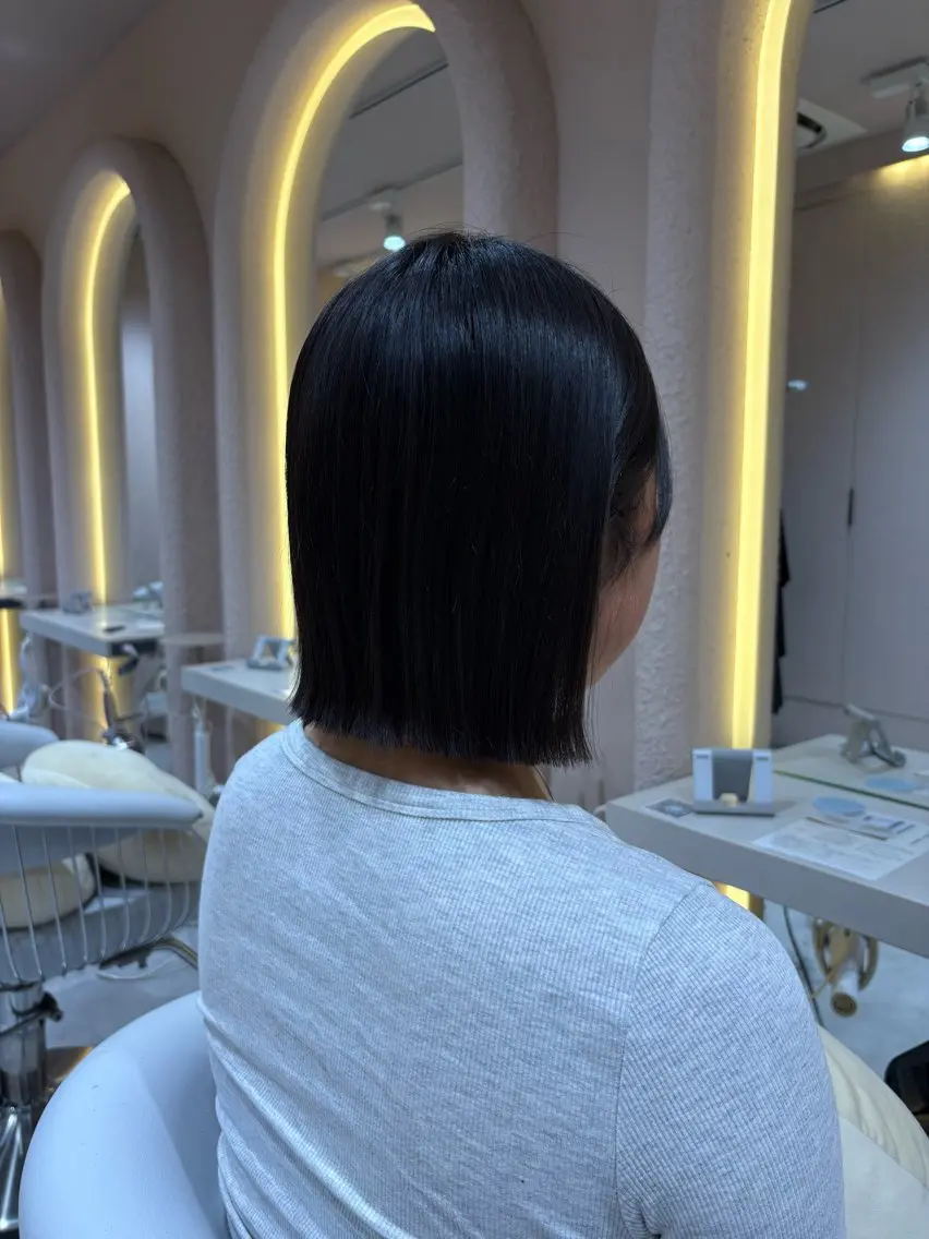 ショート 似合わせレイヤー🌟 巻ける縮毛矯正みつきのヘアスタイル