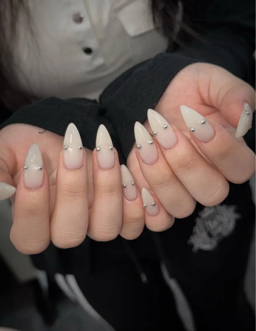 ネイル アニマル柄 オーロラネイル チークネイル フラッシュネイル ジェルネイル ハンドネイル Tira Nailのネイルデザイン