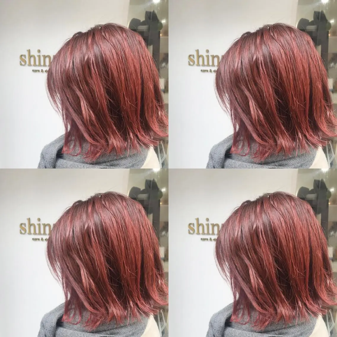 ミディアム 亀川蓮 Agu hairのヘアスタイル