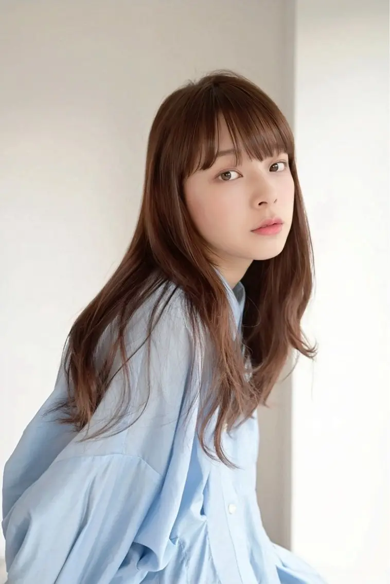 ロング 楠原 透羽のヘアスタイル