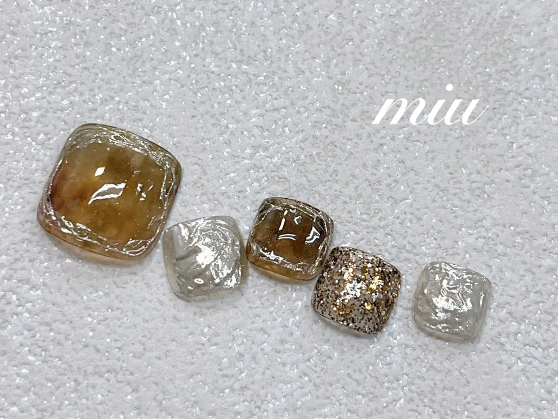 ネイル フットネイル miu nail 🐾mihoのネイルデザイン