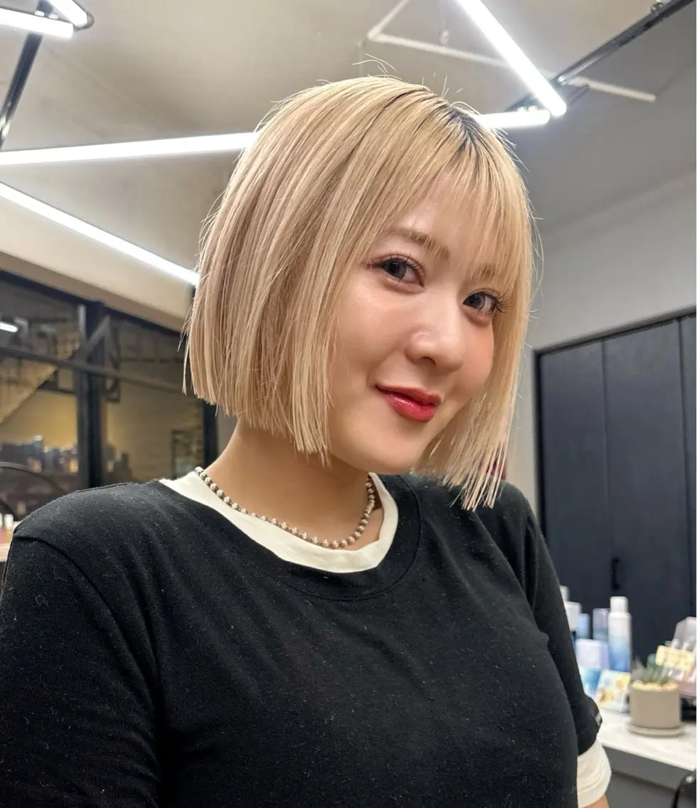 ショート 重里 瑠花のヘアスタイル