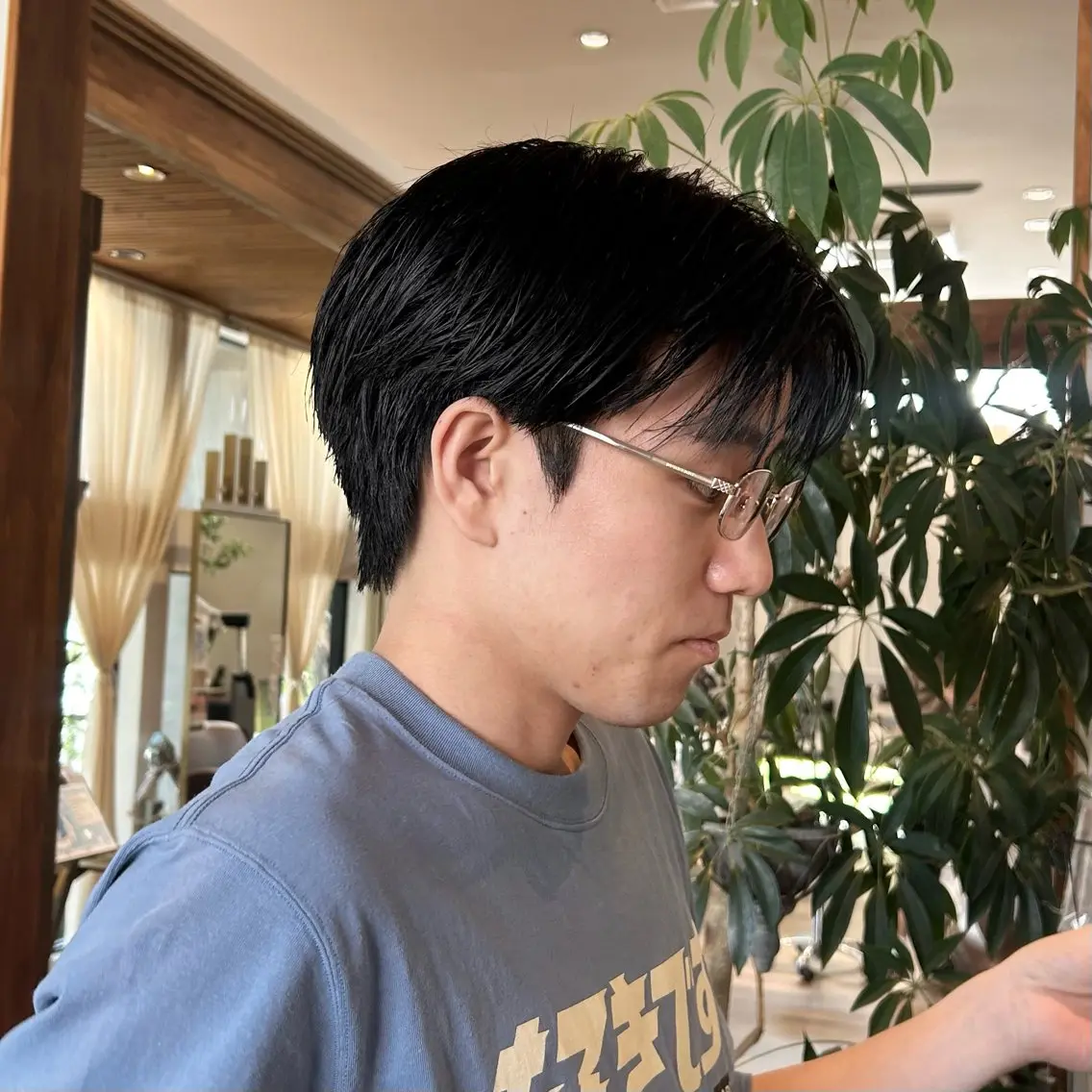 ショート メンズ メンズ韓国風 韓国風ヘア カット 透明感カラー/ボブ/ レイヤー/アイ୨୧のヘアスタイル