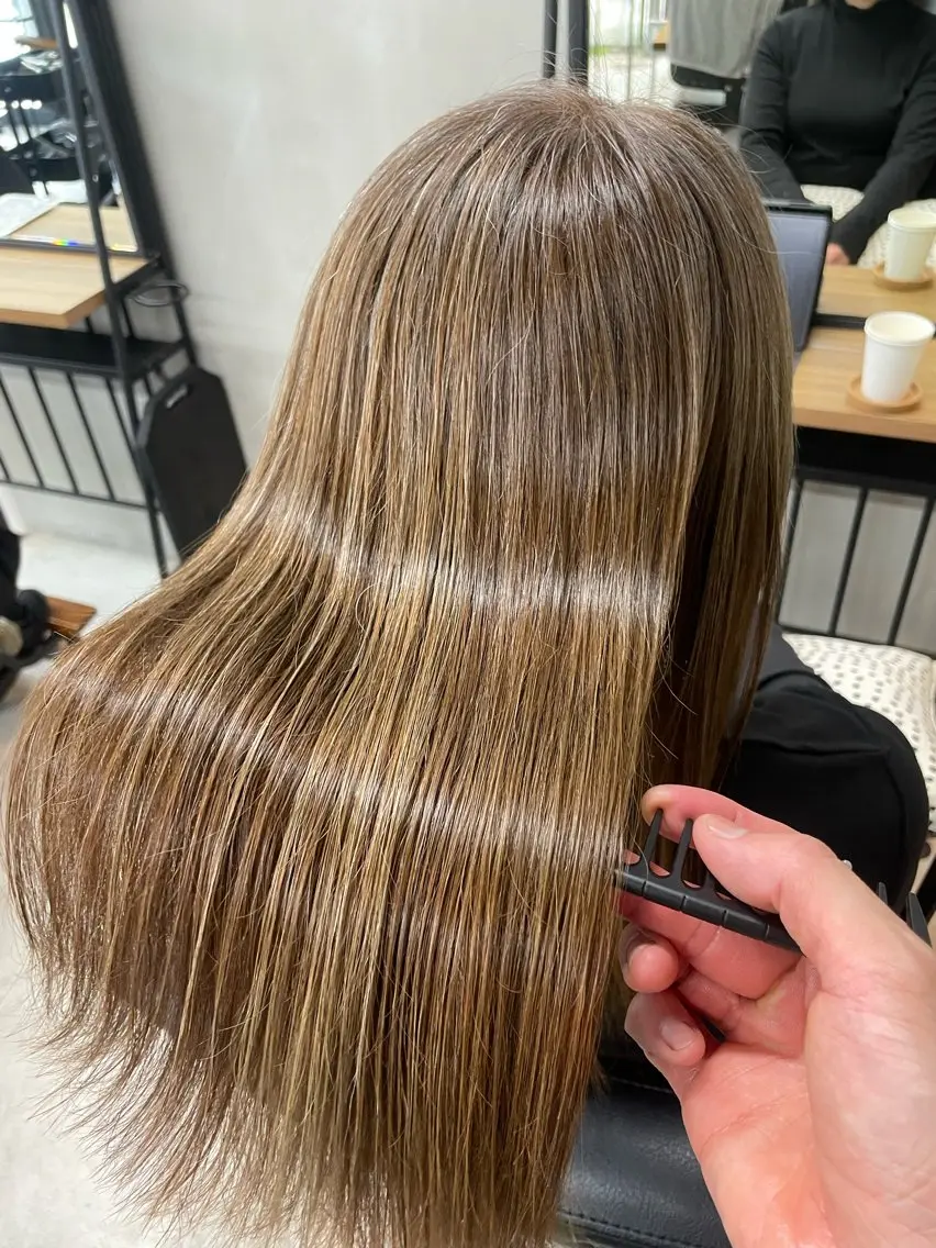 ロング La vielle 西峠のヘアスタイル