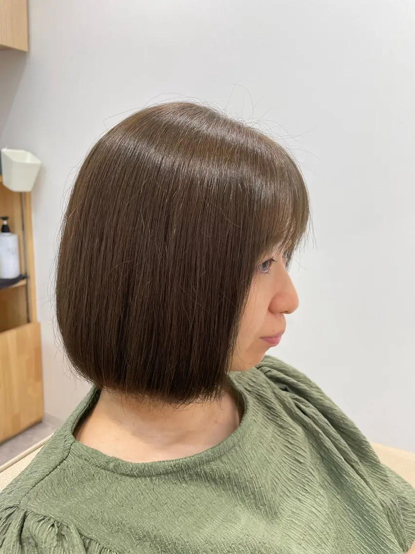 ショート カット ヘアカラー トリートメント 村上 祐香のヘアスタイル