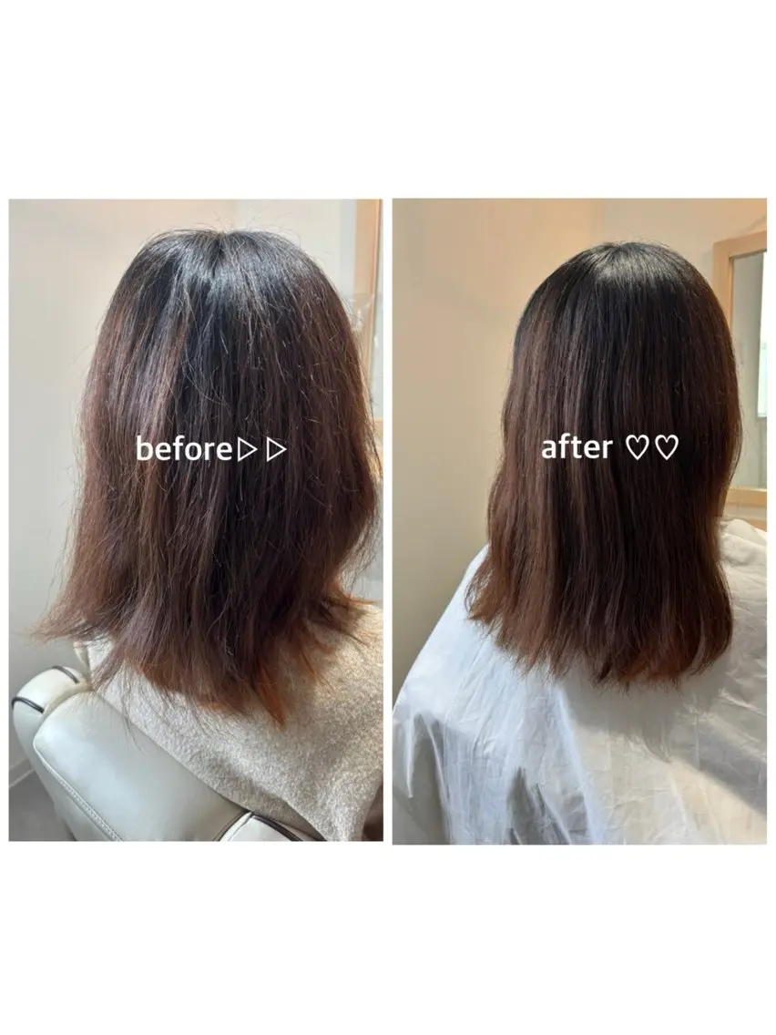 ロング 髪質改善 トリートメント utatane /髪質改善美髪サロンのヘアスタイル