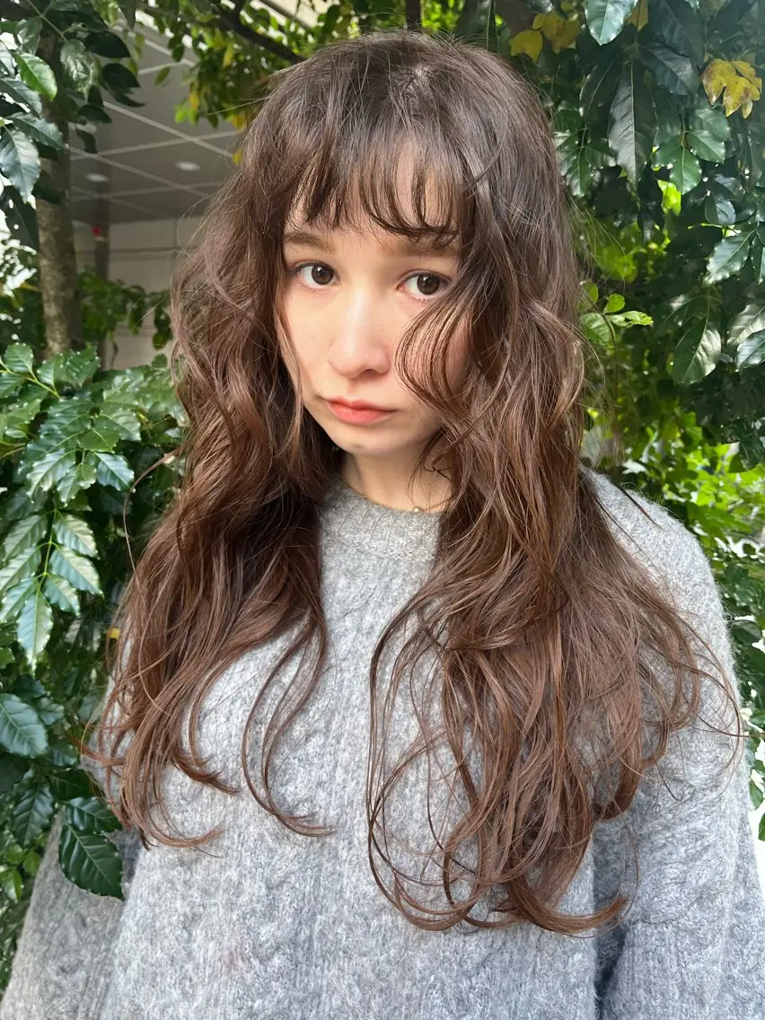🌷🌼5月限定🌼🌷似合わせカット+ニュアンスパーマ+内部ケアトリートメント🪄(韓国/吉祥寺)の写真