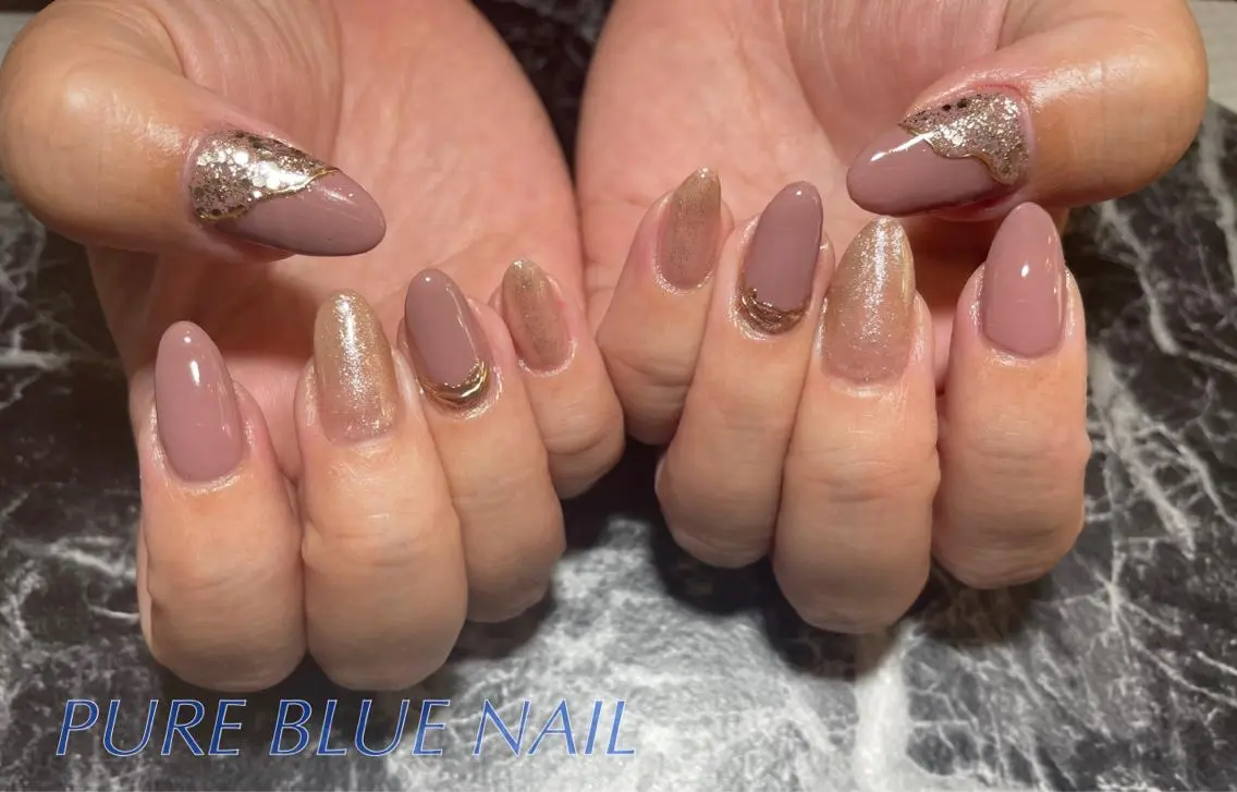 ネイル PURE BLUE NAILのネイルデザイン