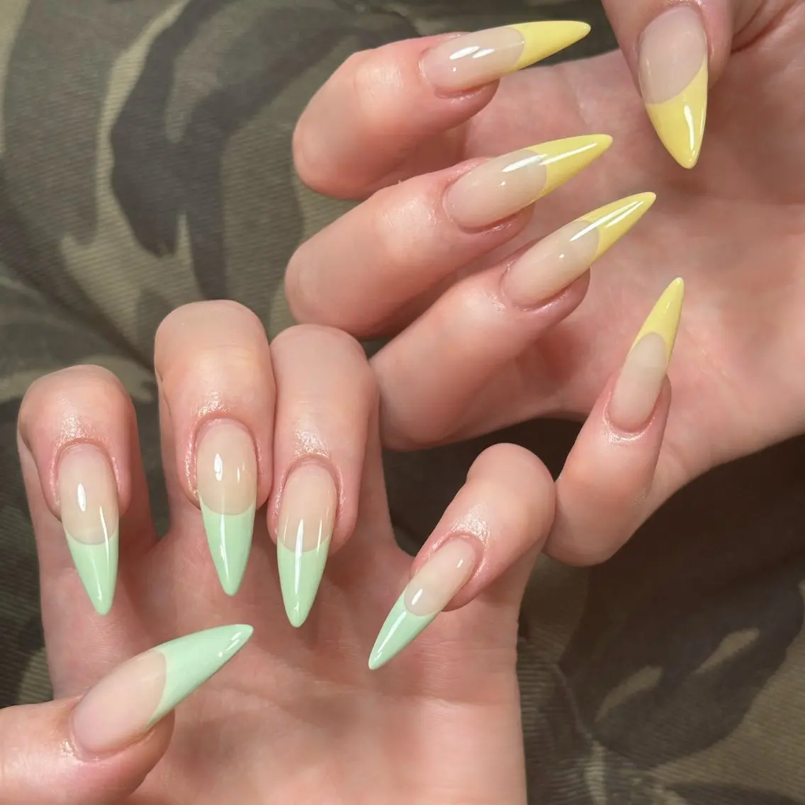 ネイル 長さ出し 韓国ネイル マグネットネイル スカルプネイル ネイルチップ ハンドネイル Sully Nail Labのネイルデザイン