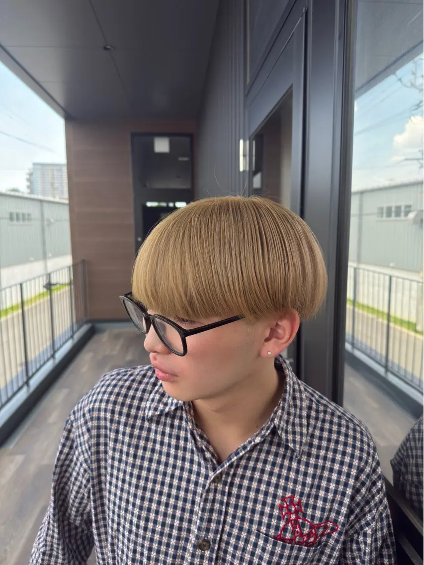 ショート カラー ヘアカラー ece.sie 💎ゆら💎のヘアスタイル