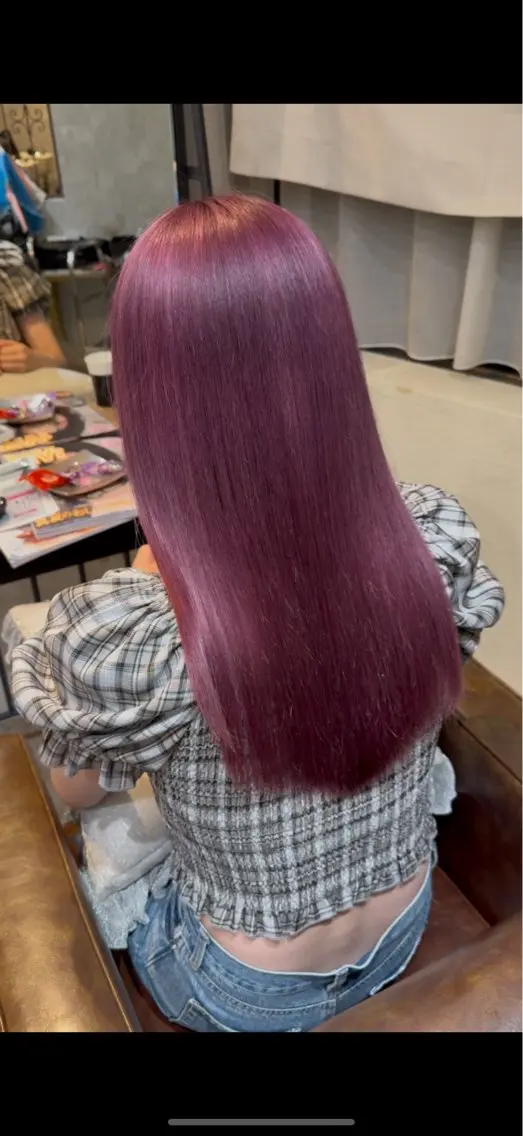 【透明感×艶髪🍒】ILLUMINAカラー+TOKIOトリートメント💫の写真