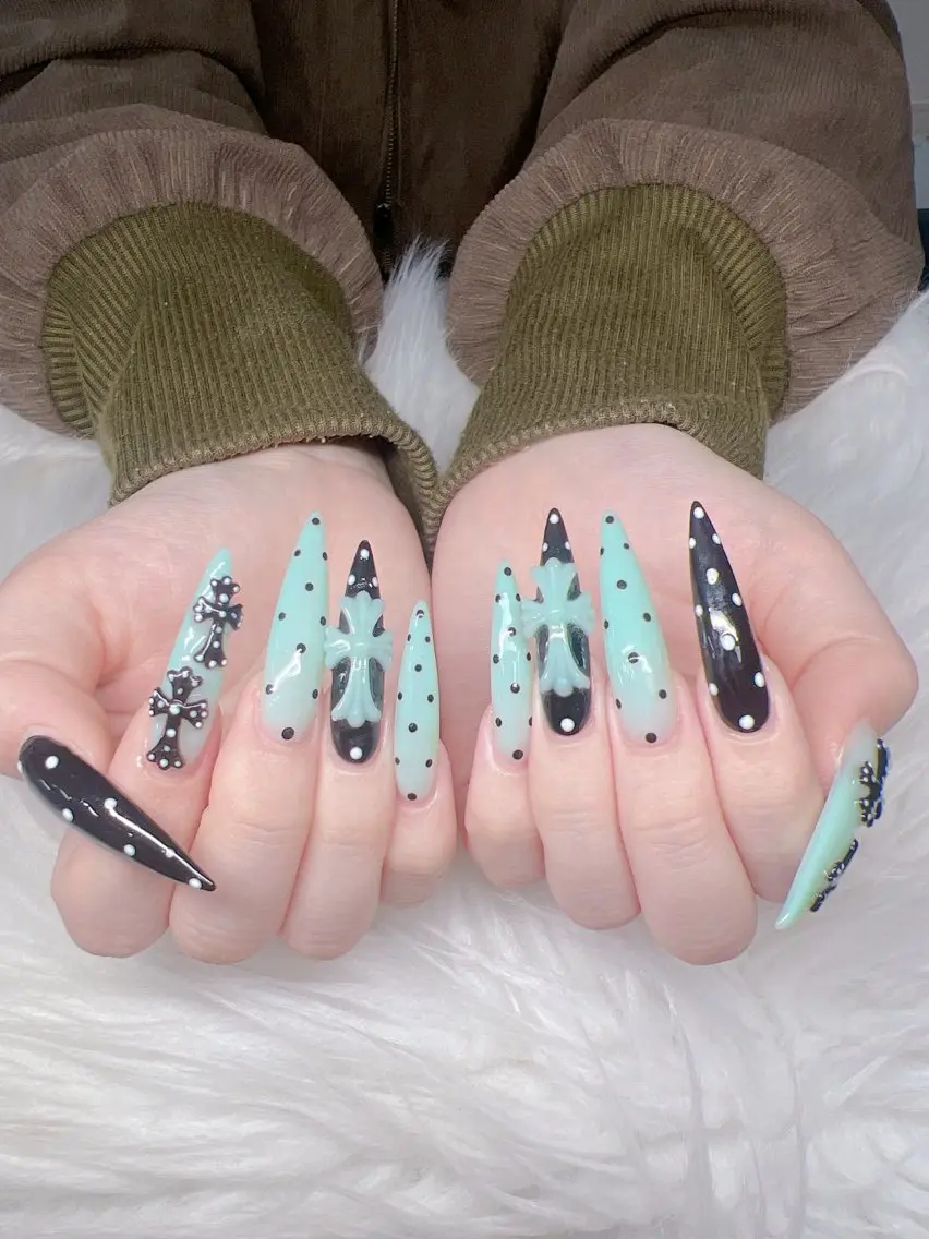 ネイル ハンドネイル Lee Nails チップ長さだし専門店のネイルデザイン