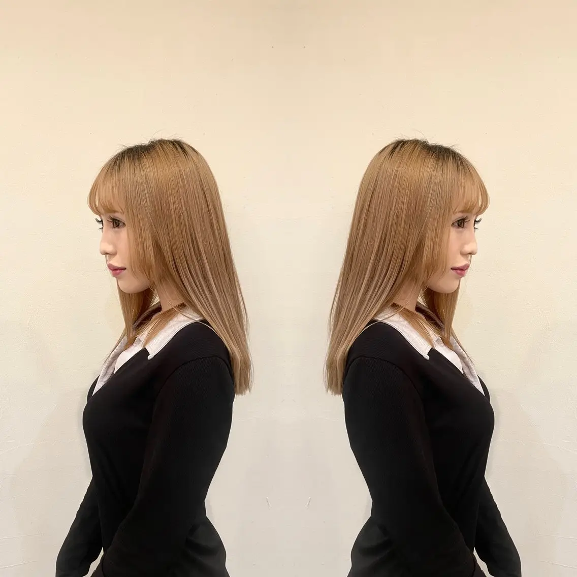 セミロング VERDA KENのヘアスタイル