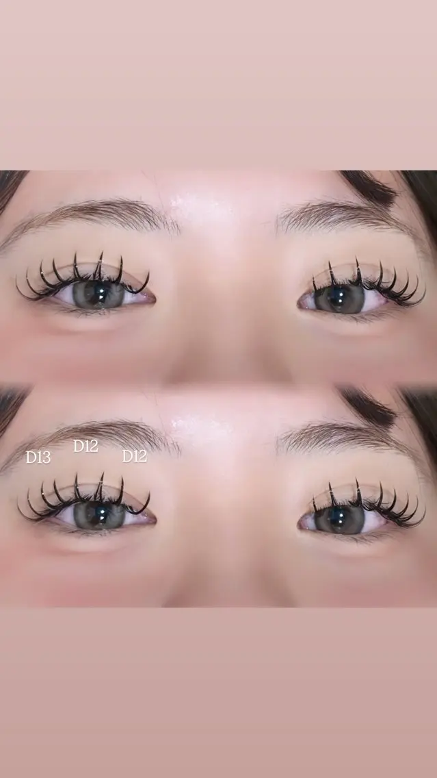 マツエク・マツパ 束感まつ毛 フラットラッシュ マツエク REVE🖤✧︎*。 yoshioka🎀のマツエク・マツパデザイン