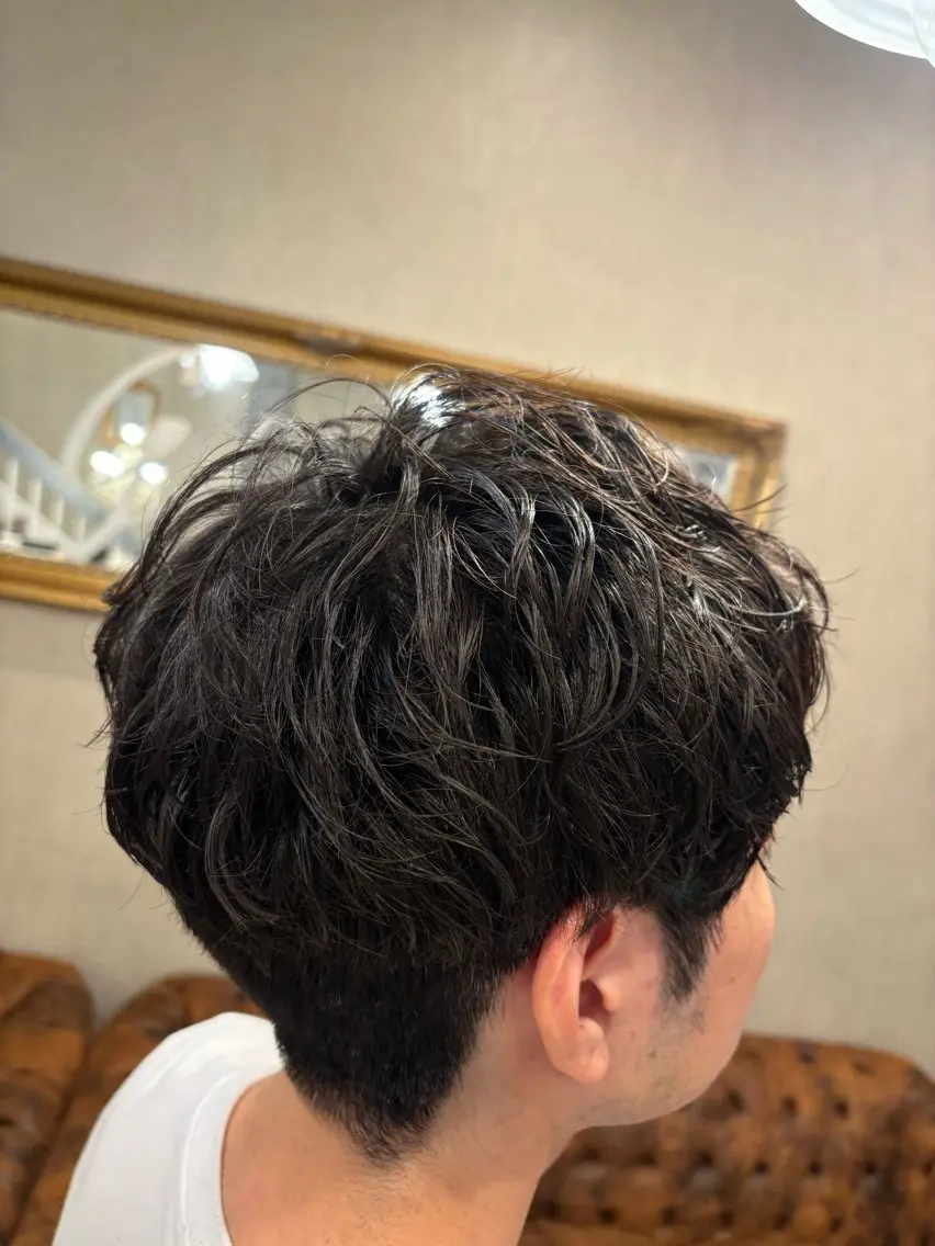 パーマ パーマ Calbari 鎌田美歩のヘアスタイル