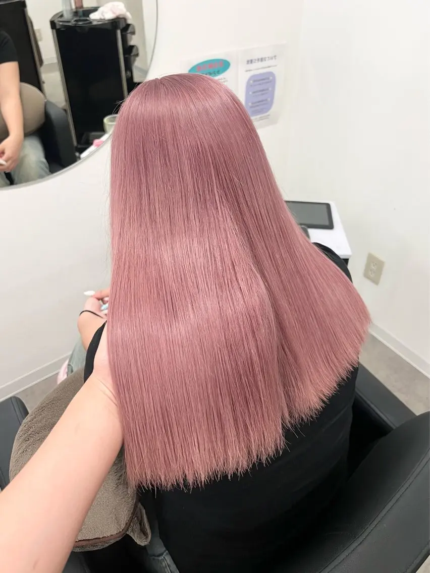 ロング ヘアカラー 海琉/ハイトーン/ 透明感カラー💛のヘアスタイル