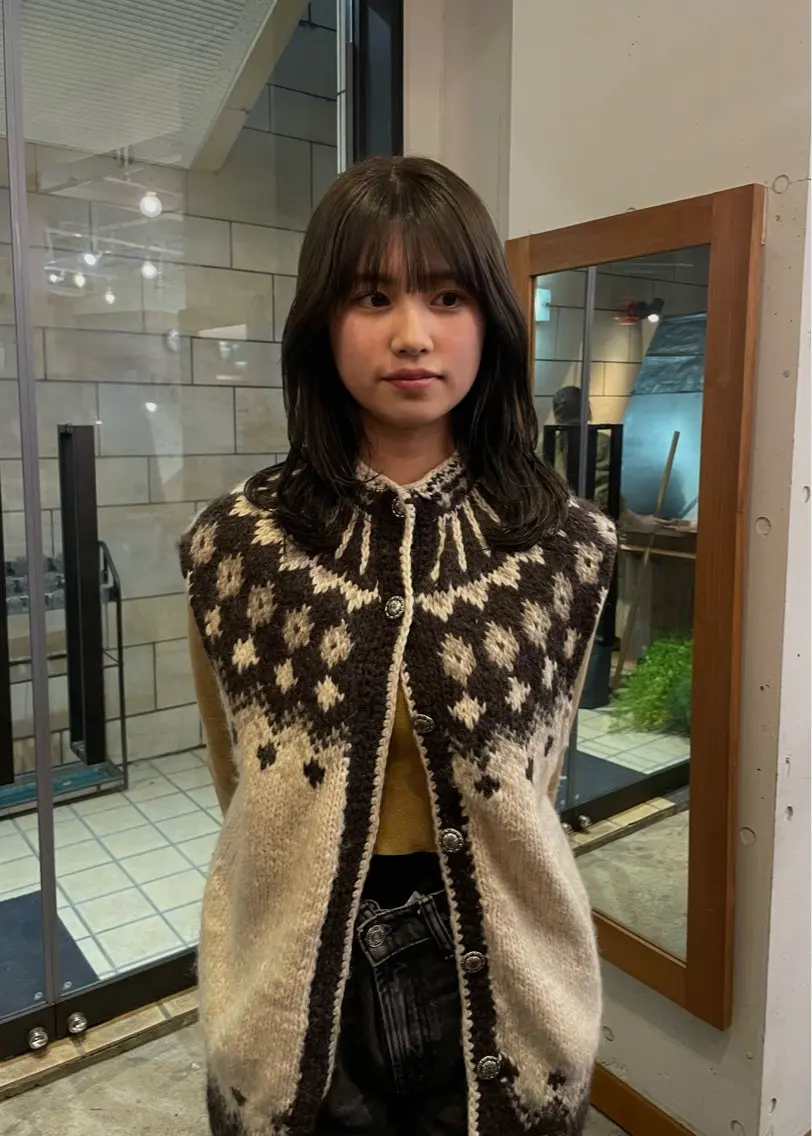 ミディアム 原宿/ケパーマ 🧺ユウマのヘアスタイル