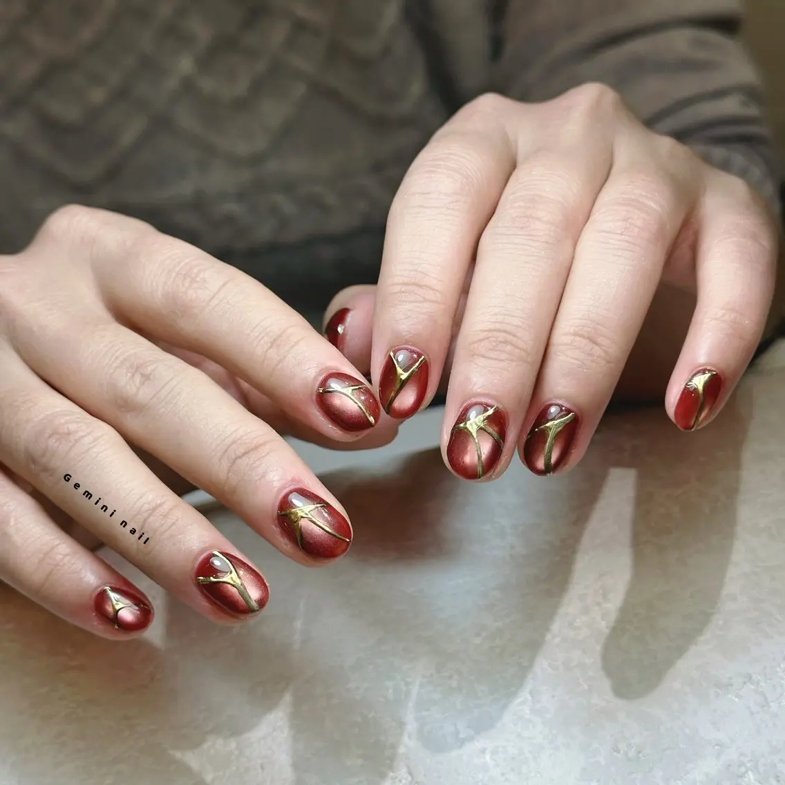 ネイル ハンドネイル Gemini nailのネイルデザイン
