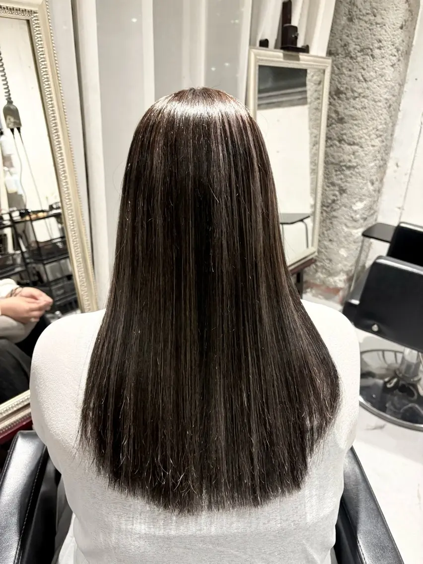 セミロング カラー ハイライトカラー ハイライト カット ヘアカラー トリートメント inc新小岩 🌱MANAMIのヘアスタイル