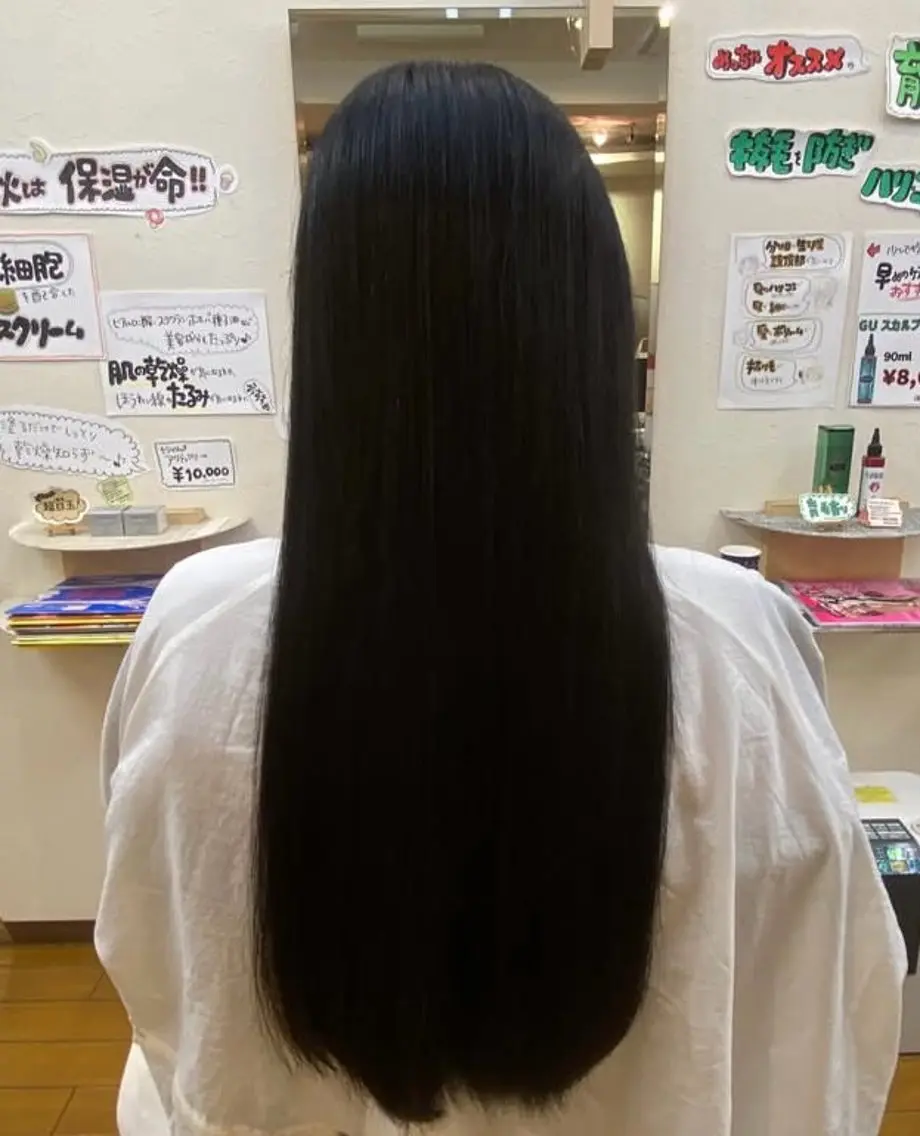 髪が乾燥しているあなたにぴったりゴッホスタイリング集中トリートメント＋すきばさみ使わないカットの写真