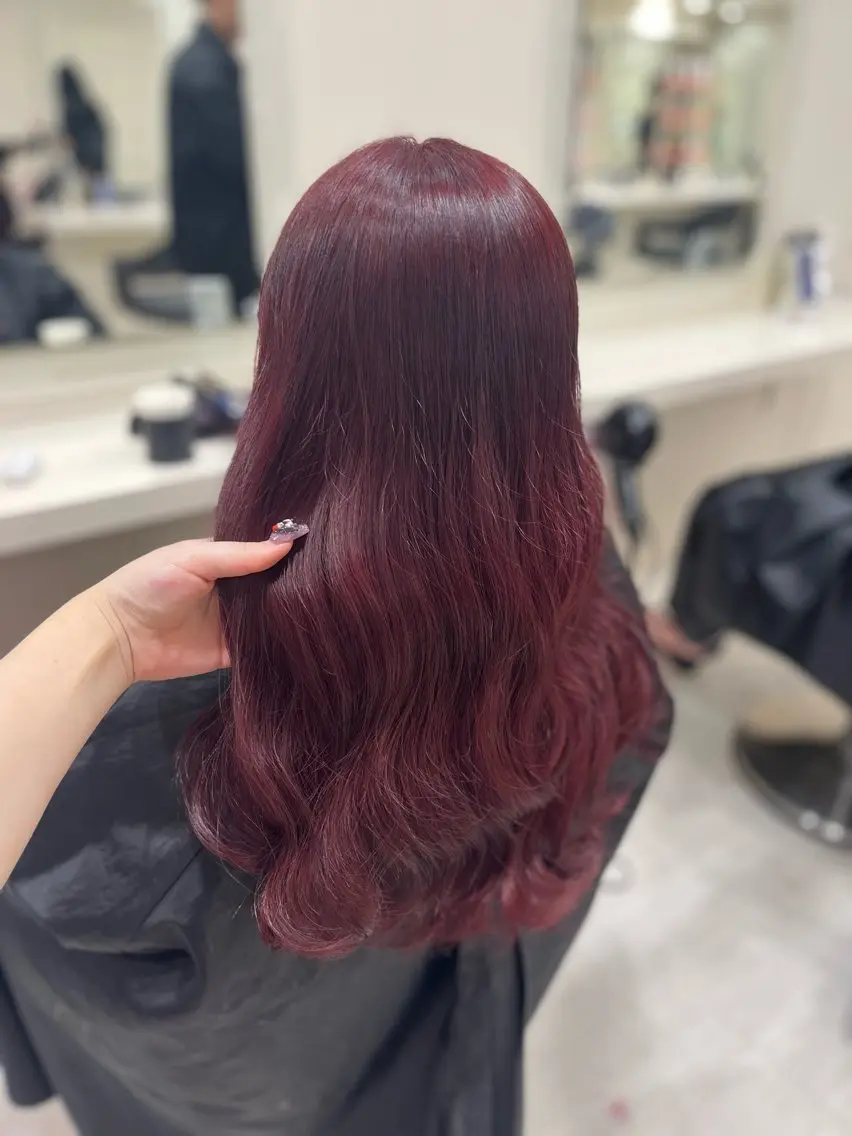 カラー ヘアカラー トリートメント ベージュ・ラベンダー カラー🎀りりのヘアスタイル