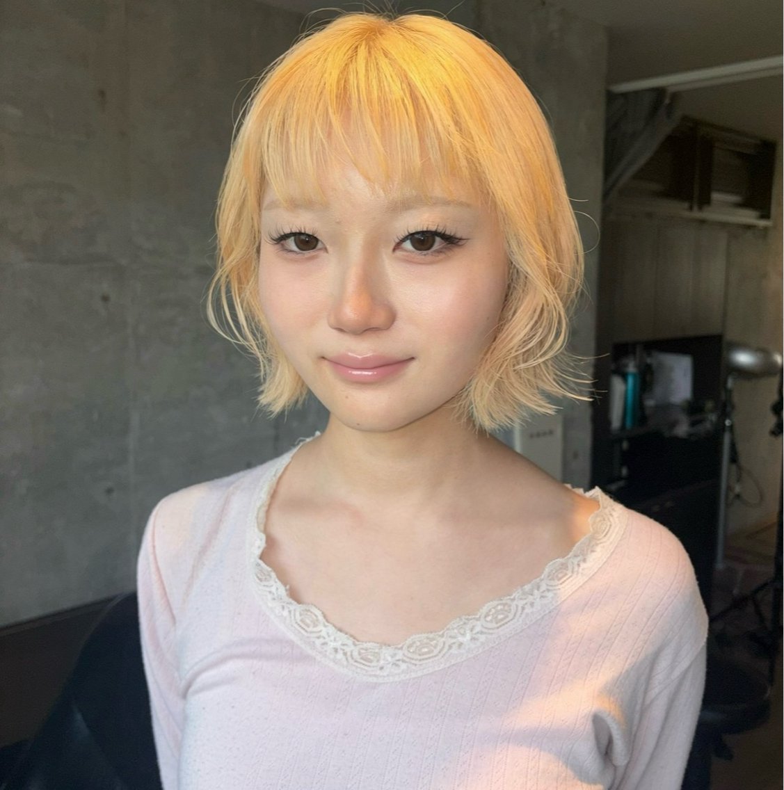 ショート カット ヘアカラー トリートメント Cocona🦤 ハイトーン/レイヤーのヘアスタイル