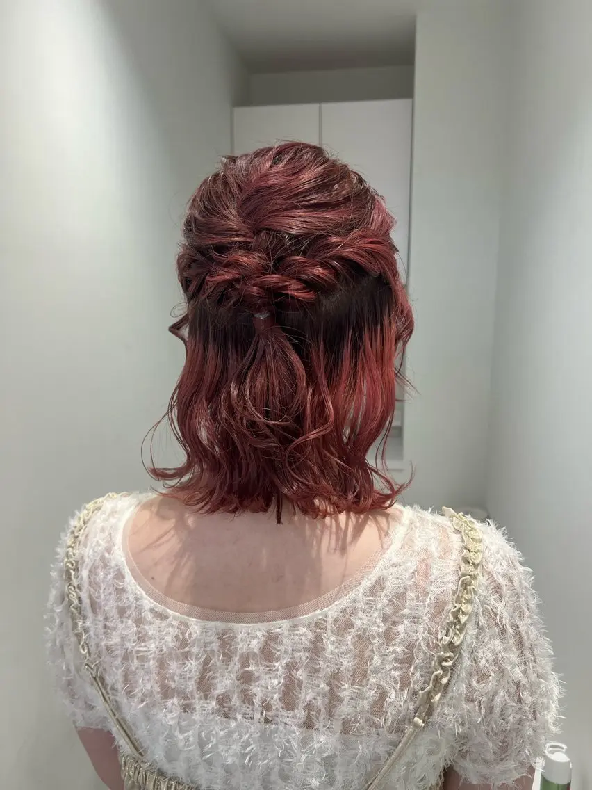 ヘアアレンジ ヘアセット アレンジ/ブラウン カラー HARU🕯のその他イメージ