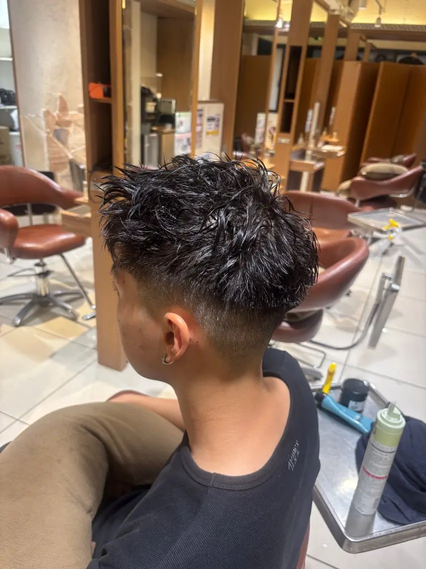 メンズ カット パーマ 🐺無料レディースカ ットモデル募集🐺柴のヘアスタイル