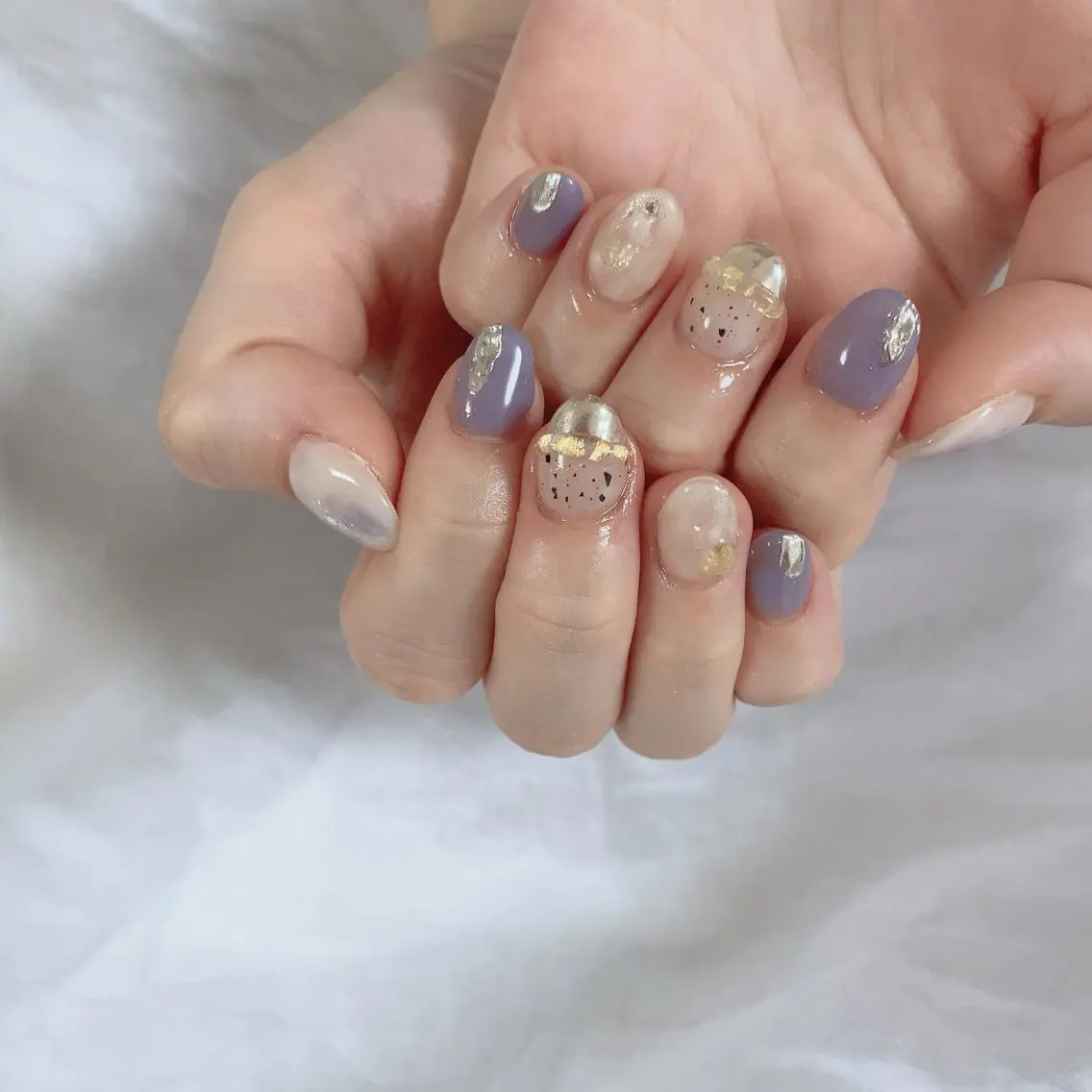 ネイル ミラーネイル SOL NAILのネイルデザイン