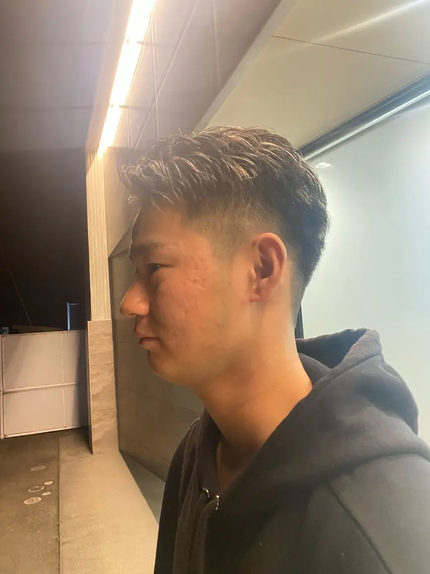 メンズ メンズメッシュ カット 水野 聖哉のヘアスタイル