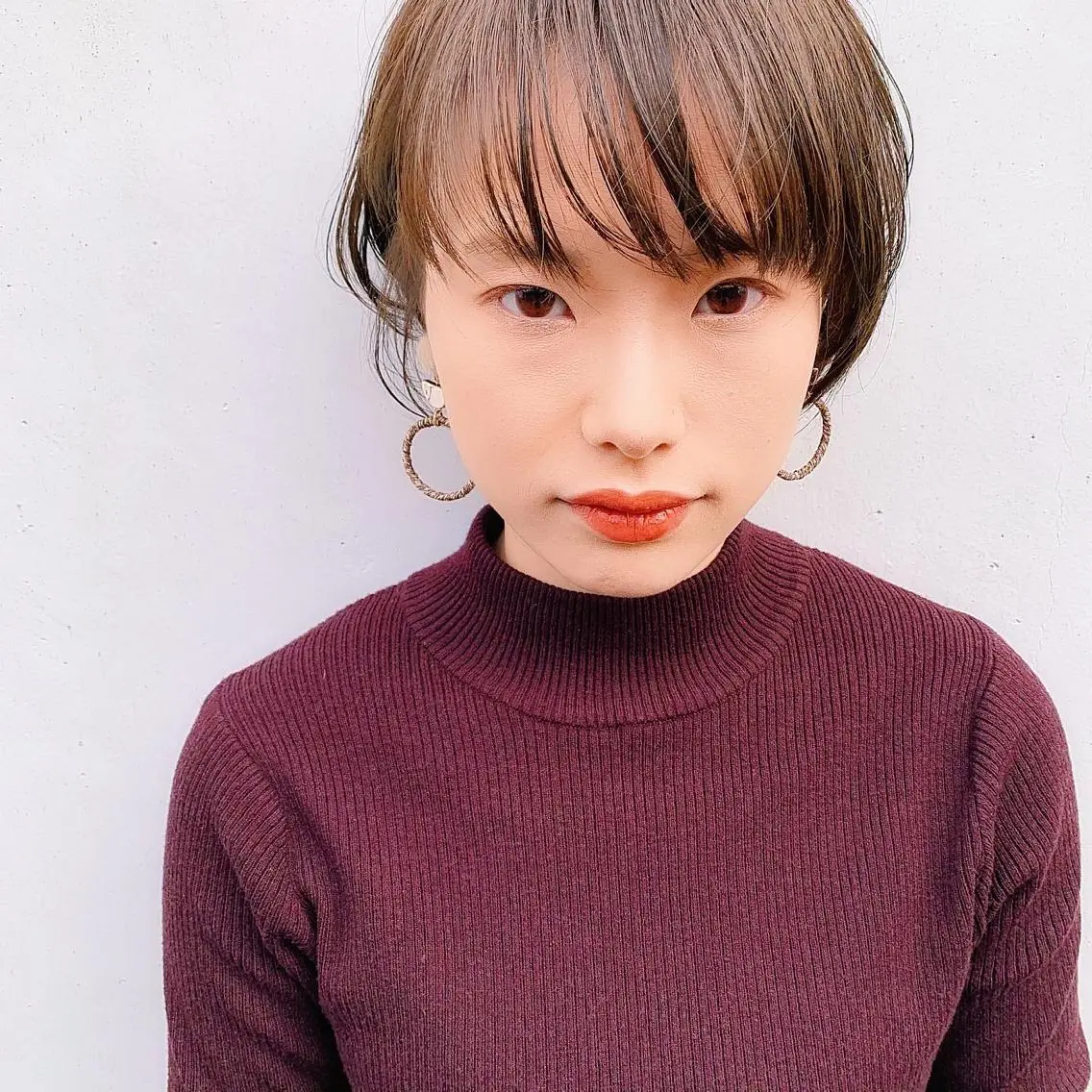 ショート カラー 中川 竜誠のヘアスタイル