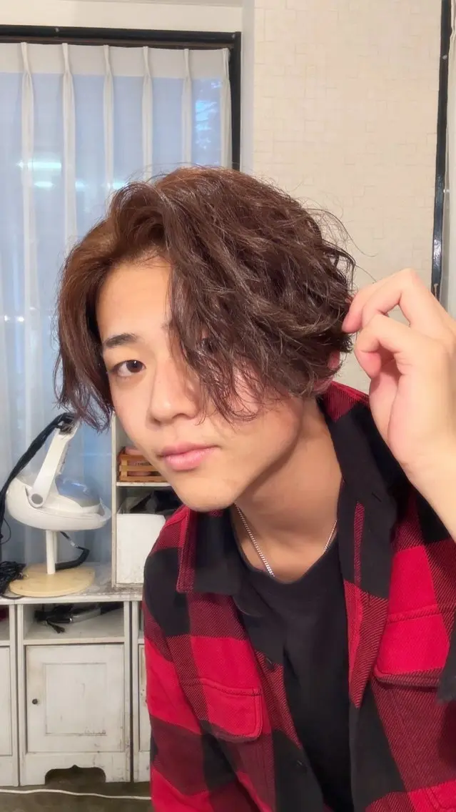 カラー ヘアカラー 小澤 太門のヘアスタイル