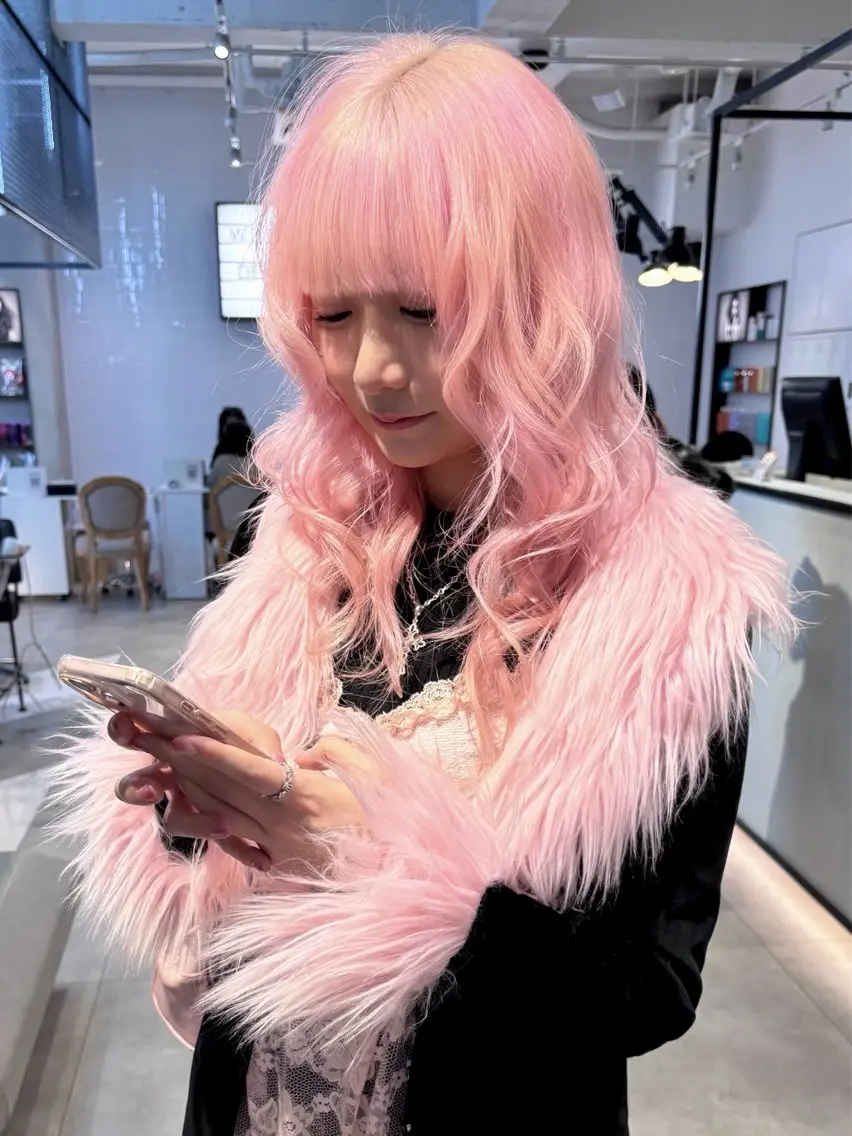 セミロング カラー ヘアカラー 新宿/ヘアカラー🎠 Runeのヘアスタイル