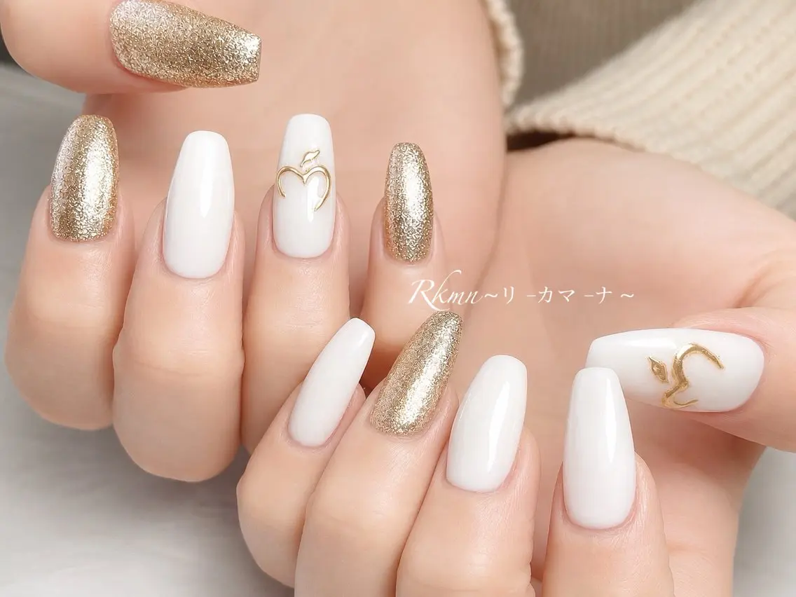 ネイル アートネイル 持ち込み スカルプネイル ハンドネイル フットネイル ハンドケア Rkmn ~リ-カマ-ナ~のネイルデザイン