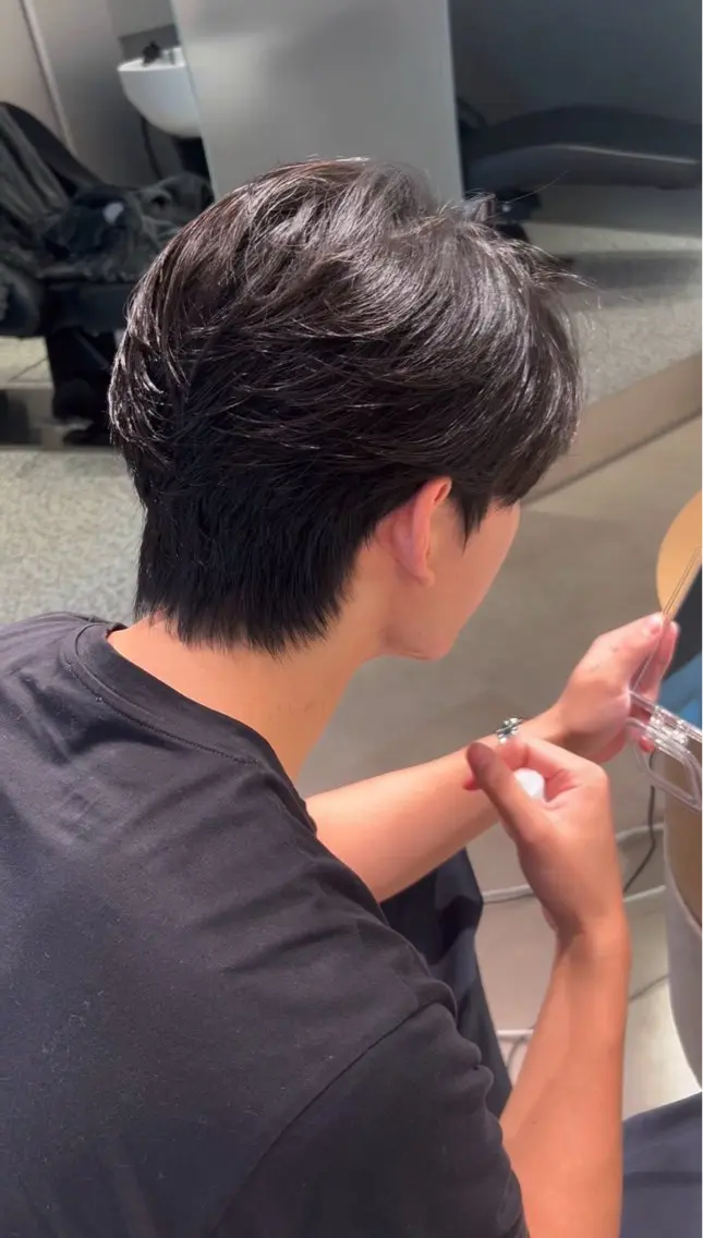 メンズ ayu omochaのヘアスタイル