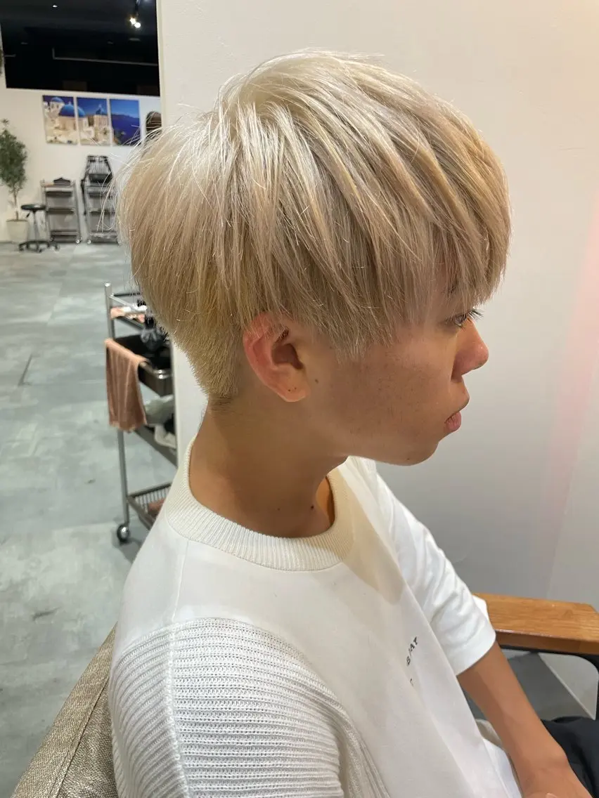 ショート カラー ヘアアレンジ メンズ 🔥メンズ特化🔥 木村 祐太のヘアスタイル