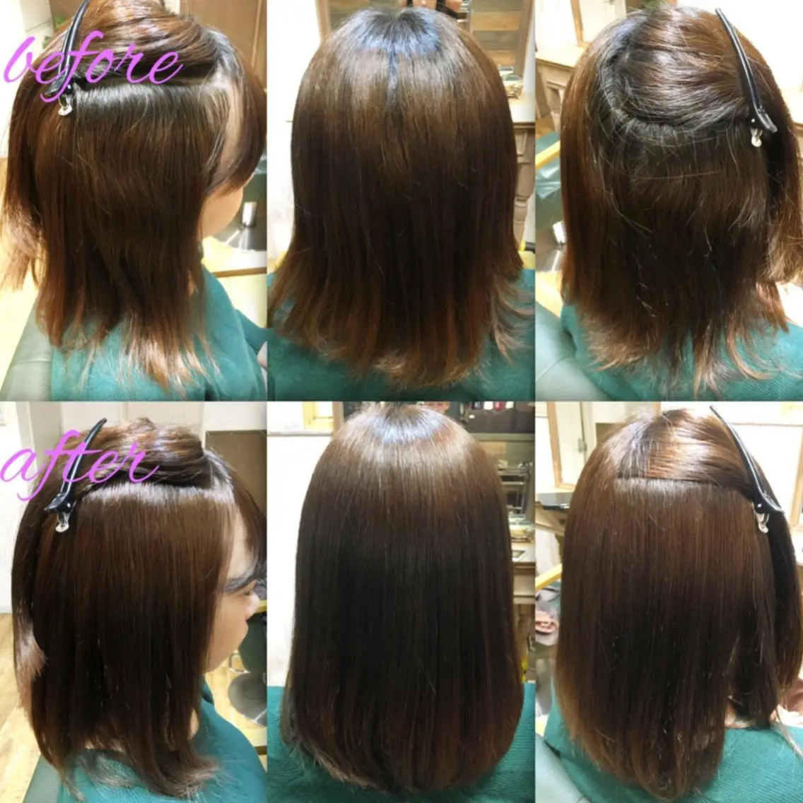 セミロング カラー パーマ イルミナカラー ストレートパーマ カット ヘアカラー 縮毛矯正 トリートメント ブリーチ縮毛矯正/ デサキ ショウヘイのヘアスタイル