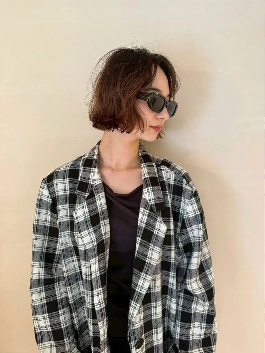カラー Kaz. メンズ平尾・高宮のヘアスタイル